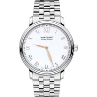 万宝龙(Montblanc)手表传统系列钢带自动机械男士手表U0119963