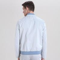 CNCN男士茄克时尚拉链潮流光泽感修身时尚个性男装男夹克|