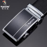 啄木鳥(TUCANO)皮带男年轻人真皮百搭自动扣韩版潮人牛皮青年休闲简约腰带