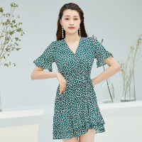 美丽衣橱雪纺碎花沙滩裙女2020夏季新款小个子显高chic韩版裙子