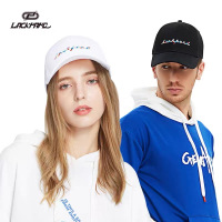 lackpard棒球帽防晒彩色绣花修饰脸型2019秋季新款男女美国LP帽子