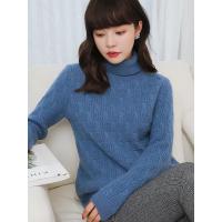羊绒衫女修身纯色毛衣羊毛韩版打底针织衫RC1819-00190