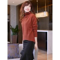 2018秋冬新款宽松纯色羊绒衫女高领套头毛衣时尚长袖针织打底衫MKL-58-00260