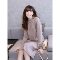 羊绒衫套装吊带裙毛衣女套装韩版针织两件套MKL-72-00500