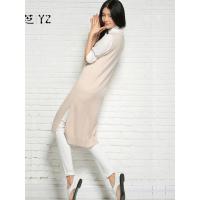 法兰貂背心裙中长款春秋冬打底马甲裙女无袖套头连衣裙羊绒裙子BF1164/0040