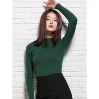 法兰貂秋冬新款女式羊绒衫半高领修身打底衫时尚针织衫BF1198/00800