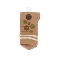 素道女袜2双装天然有机彩棉波点厚款休闲透气 女袜中筒袜 马赛克袜 SWS0014