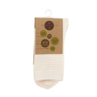 素道男袜2双 天然有机彩棉 休闲运动时尚透气全棉针织短袜 方格男袜 SBS0005