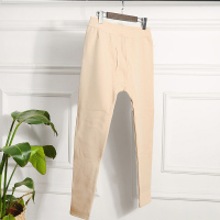 素道保暖裤男紧身 有机彩棉冬季修身针织显瘦内穿打底 单条厚秋裤 SGWT0017