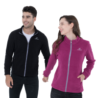 赛丹狐运动户外秋冬抓绒衣男休闲登山情侣款外套保暖立领抓绒衣女Q191001-Q191002