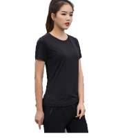 赛丹狐速干短袖t恤女夏季薄款冰丝圆领情侣女健身运动