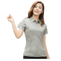 赛丹狐短袖t恤女士新款潮流打底翻领短袖t恤