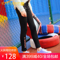 黑色打底裤女外穿2018新款秋冬小脚紧身裤子加厚款加绒少女暖暖裤