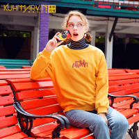 2019春秋新款学生宽松套头卫衣女韩版学院风无帽上衣ins长袖外套