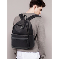 dubaolu都宝路时尚新款男士旅行包出游踏青大容量背包织物防水运动休闲包