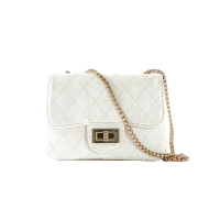 都宝路新款经典百搭时尚菱格小香风斜跨迷你女包