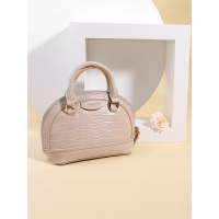 都宝路(dubaolu) 2020新款小众网红风贝壳鳄鱼纹小包包手提包斜挎包