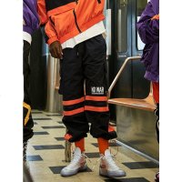 Guuka潮牌运动裤男宽松 秋季青少年日系多口袋直筒街舞嘻哈束脚裤