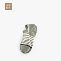 条纹船袜男袜海澜优选