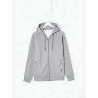 秋冬舒适加绒连帽开衫基础款男士夹克海澜优选