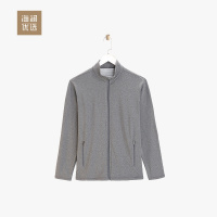 休闲运动速干衣春款男针织外套海澜优选