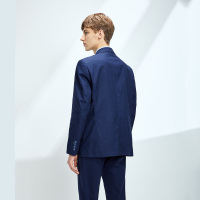 Hieiika 男装2019春季时尚波点修身有型休闲西服