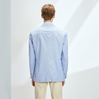 Hieiika 海一家男装2019春季男士简约纯色修身休闲西服