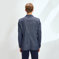 Hieiika 海一家男装2019春季简约商务日常单西