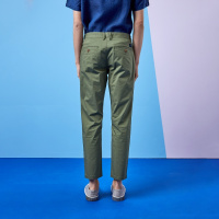 Hieiika 海一家男装2019夏季简约纯色舒适休闲裤