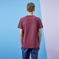 Hieiika 海一家男装2019夏季个性字母印花休闲日常短袖T恤