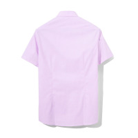 Hieiika 海一家男装2019夏季时尚格纹舒适清爽休闲短袖衬衫