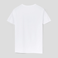 Hieiika 海一家2019夏季简约流苏装饰字母印花短袖T恤