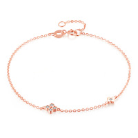 喜钻【人气款】18K金简约精致必备款钻石手链百搭款钻石手链