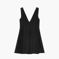 爱居兔秋季女装 经典背心式连衣裙