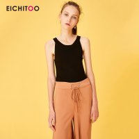 爱居兔2019夏季女装时尚休闲修身针织背心