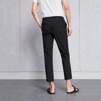 HLA海澜之家修身直筒九分裤2018夏季新品舒适便携九分裤男HKCAJ2E166A