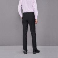 HLA海澜之家净色商务宽松西裤秋季基础舒适长裤男HKXAD3E039A