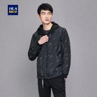 HLA海澜之家连帽双面穿夹克秋季时尚有型男士外套HWJAD3E466A