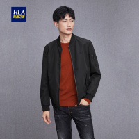 HLA海澜之家双面穿棒球领夹克2018秋季新品时尚夹克外套男HWJAD3E452A