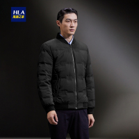 HLA海澜之家经典大气羽绒服2018冬季舒适保暖羽绒服男HWRAJ4E085A