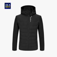 HLA/海澜之家舒适连帽羽绒服2019秋冬休闲运动外套男HWRAJ3R015A