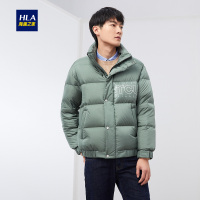 HLA海澜之家温暖羽绒服2019冬季舒适柔软鹅羽绒外套男 HWRAJ4R076A