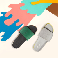 维界夏季新款个性创意潮牌懒人拖鞋男时尚外穿青春潮流男士一字拖