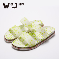 维界春夏季时尚男士拖鞋韩版个性户外青春休闲鞋韩版流行透气鞋子