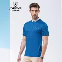 【专柜同款】九牧王男装男士休闲时尚修身短袖T恤男夏季短袖polo衫T恤