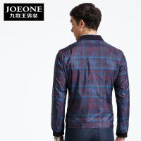 【专柜款】九牧王男装2017春秋季夹克青年男士商务休闲外套茄克男