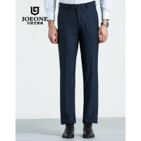 九牧王男裤2018春夏新品西裤男直筒舒适商务休闲长裤