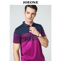 九牧王男土短袖T恤2018新款夏季男士双丝光短袖T恤衫休闲T恤男