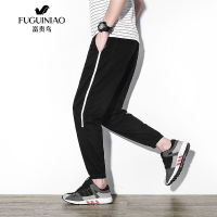 休闲裤2018秋冬新款青年时尚束脚裤潮男工装裤长裤男