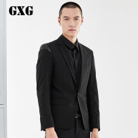 GXG西装男装春季男士时尚黑色商务流行休闲单西潮_2